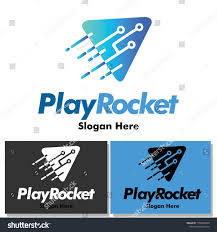 Fly Triangle Technology Logo With Play Button Shape For App Web Business And Technology Company Ad Ad Logo Play Techn Technology Logo Logos Play Button