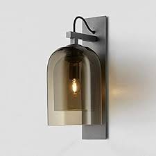The best farmhouse sconces under $50 on amazon! Litfad Modern Led Wall Light Sconce Domed Wall Sconce Lighting Contemporary Double Glass Wall Lamp For Bedside Bar Sconces Led Wall Lights Wall Sconce Lighting