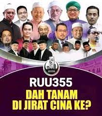 Notis bagi pembentangan ruu di parlimen. Ruu355 Era Zaman Bn Hingga Ke Era Pn