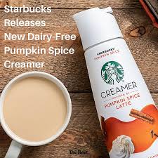 Starbucks Ushers In Fall With Dairy Free Pumpkin Spice Creamer The Beet