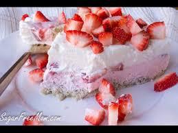 Lightly coat the pan with butter, dust with flour, and tap out excess. Sugar Free Low Carb Strawberry Mouse Pie Youtube