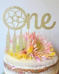 From the book extreme cakeovers: Dreamcatcher One First Birthday Cake Topper By Thelittlepopshop First Birthday Cake Topper First Birthday Cakes Birthday Cake Toppers