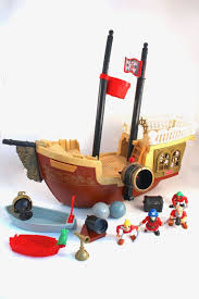 Vintage 90s Fisher Price Great Adventures Pirate Ship Action Etsy Weird Toys Fisher Price Childhood Toys