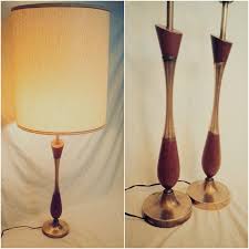 3w leds last up to 25000 hours and utilize 85% less energy than incandescent lamps. Lighting Mid Century Table Lamp With Wooden Base From The 60s Home Living