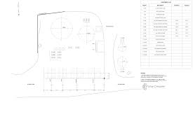 Equipment Location Plan Foundation and equipment location drawing. equipment location plan