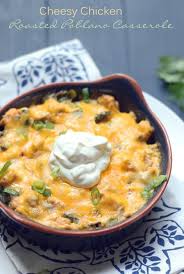 Cheesy Chicken Stuffed Poblanos Low Carb Recipe