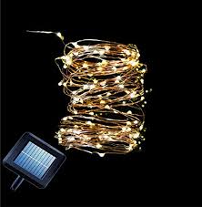 Solar Lights Outdoor String Lights Outdoor Solar Lights 33 Ft Copper Wire 100 Leds Solar Powered Starry String Lights Waterproof Solar Garden Lights For Gardens Patios Parties Liander Home Niante