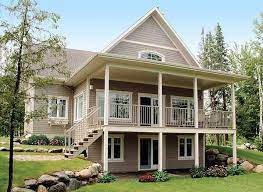 Plan 21565dr Dream Design With Many Options Country Cottage House Plans Basement House Plans Lake House Plans