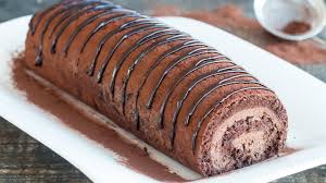 Chocolate Swiss Roll Or Jelly Roll What Can I Say That Is Doesn T Say For Itself A Really Delicio Chocolate Swiss Roll Swiss Roll Chocolate Swiss Roll Recipe