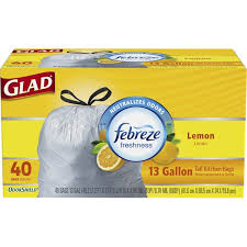 Check spelling or type a new query. Glad Odorshield Tall Kitchen Drawstring Trash Bags Febreze Fresh Lemon From Albertsons In Fort Worth Tx Burpy Com