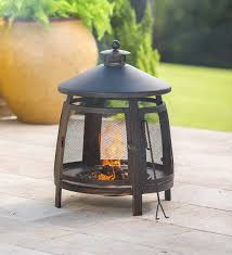 Some units have dedicated areas on the balcony for barbecues with a fitting for a gas supply. Fully Enclosed Pagoda Fire Pit With Poker Plowhearth