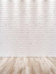 White Brick Wall Texture Wood Floor With Light Photography Backdrop J 0345 Woodfloorswideplank Woodfloortexture Light Wood Wallpaper Wood Floor Texture Textured Walls