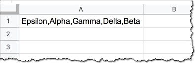Either will be easy to do. Formula Challenge 3 Alphabetize Comma Separated Strings