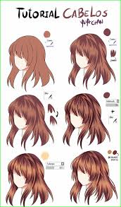 Anime hair is often based on real hairstyles but is drawn in tufts rather than individual strands. Anime Hair Color Meaning 14078 I Can T Even Draw Hair To Begin With But Okay In 2020 Drawing Hair Tutorial Anime Hair Color How To Draw Hair