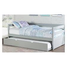 Twin Caspian Daybed With Trundle Gray Hillsdale Furniture With Images Daybed With Trundle Twin Daybed With Trundle