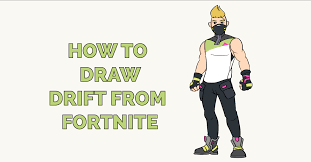 How to draw is a drawing tutorial book based on battle royale by epic games. How To Draw Drift From Fortnite Really Easy Drawing Tutorial