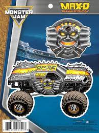 Monster Jam Max D Maximum Destruction Truck Decals Monster Jam Monster Jam