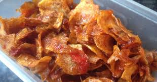 Air asam 1 sendok makan. Kentang Balado