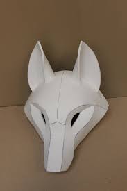 Kistune Fox Mask Base Pattern Tutorial For Eva Foam Etsy Cosplay Diy Fox Mask Fursuit Tutorial