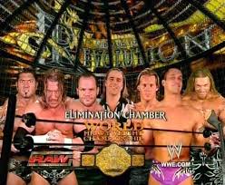 Wwe New Year S Revolution 2005 Elimination Chamber Batista Vs Triple H Vs Chris Benoit Vs Chris Jericho Vs Randy Orton Vs Edge Batista Wwe Wwe Chris Benoit