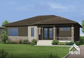 Pro Fab Constructeur De Maisons Modulaires Usinees Prefabriquees Modele Espresso Modern Bungalow Exterior Bungalow Exterior House Exterior