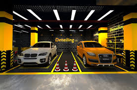 Welcome to car care center, inc. Car Care Center Design 2019 On Behance Car Showroom Design Garage Design Parking Design