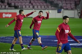 Мяч забил серхио леон (леванте). Barcelona 1 0 Levante Ronald Koeman S Side Return To Winning Ways Thanks To Lionel Messi Strike Daily Mail Online