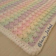 بطانيات الكروشية مع البترونات مفارش كروشية للأطفال طريقة غرزة رجل الغراب درس كروشية بالصور crochet blanket blanket crochet