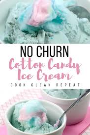 Use a hand mixer or a stand mixer to whip the heavy cream until stiff peaks form. Cotton Candy Ice Cream Cook Clean Repeat