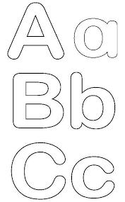 Download and print our free letter a stencil type alphabets which are available in a variety of styles. Printable Bubble Letter Alphabet Novocom Top