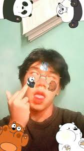 Kalau ingin mengunggah ke snapchat, cukup tekan story. Pap Cowok