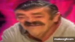 Share your media as gif or mp4 and have it link back to you! Spanish Laughing Man El Risitas Content Aware Scale On Make A Gif