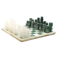Hand Carved Mexican Onyx Chess Set Chess Set Chess Board Hand Carved