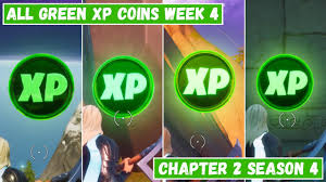 Les pièces xp, où les trouver ? Fortnite Season 4 Week 4 Xp Coins Pro Game Guides