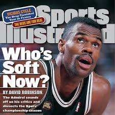 San Antonio Spurs David Robinson... Sports Illustrated Cover by Sports  Illustrated