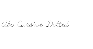 This is a collection of the best handwriting fonts from google fonts. Abc Cursive Dotted