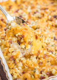 The Best Corn Casserole Seriously Delicious Creamed Corn Loaded With Cheddar And Bacon So Good Can Make Easy Casserole Recipes Veggie Dishes Food Dishes