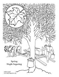 How to print coloring book pages pdfs some of the best coloring book pages are in pdf format. Maple Sugaring Coloring Page