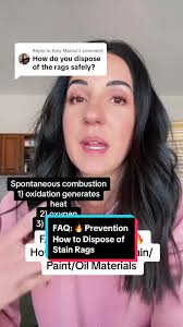 How to Dispose Minwax Rags