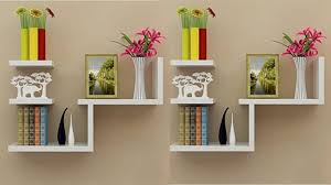 This design idea for floating shelves can be incorporated in a place where the door between two rooms is very wide. Creative Wall Shelves Modern Floating Shelf Design Ideas 2020 Youtube