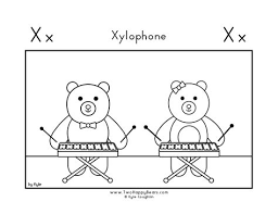Example the section above shows a cut through the plan drawing on. Xylophone Coloring Pages Learny Kids