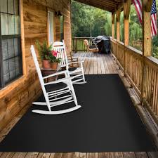 Shop thousands of rugs and today's new sales. Indoor Outdoor Carpet With Rubber Marine Backing Black 6 X 10 Several Sizes Available Carpet Flooring For Patio Porch Deck Boat Basement Or Garage Walmart Com Walmart Com