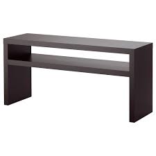 Diy tutorial console/bar table sofa couch table under $50 (no skill required) | diy home projects. Lack Console Table Black Brown Ikea