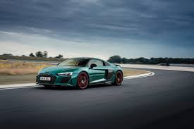 In the standard form, it is naturally aspirated, but auto torque has plonked in two turbochargers and changed its diet to ethanol.it now puts. 50å°é™å®šã®ã‚¢ã‚¦ãƒ‡ã‚£ R8 ã‚°ãƒªãƒ¼ãƒ³ãƒ˜ãƒ«ç™»å ´ ãƒ‹ãƒ¥ãƒ«ã®å¸¸å‹ãƒžã‚·ãƒ³ã«æ§ã'ã‚‹ç‰¹åˆ¥ä»•æ§˜ Genroq Web ã‚²ãƒ³ãƒ­ã‚¯ ã‚¦ã‚§ãƒ–