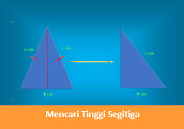 Dan beberapa contoh soal yang akan kami bagikan dibawah ini, simak penjelasannyaa … Cara Mencari Tinggi Segitiga Jika Diketahui Alas Dan Sisi Miring