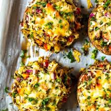 The Best Ever Stuffed Portobello Mushrooms The Girl On Bloor Mushroom Recipes Portobello Mushroom Recipes Full Meal Recipes