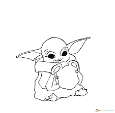 Check spelling or type a new query. Baby Yoda Coloring Page 50 Best Pictures Free Printable