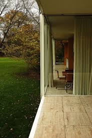 •the 2.75m terrace slab, supported by only 4 columns and leading to. Ad Classics The Farnsworth House Mies Van Der Rohe Archdaily