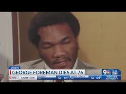 Boxing legend, entrepreneur, preacher Geroge Foreman dies