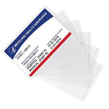We did not find results for: Search Clear Large Medicare Card Size Credit Card Protector Sleeves 6 Mil Thickness 24 Pack
